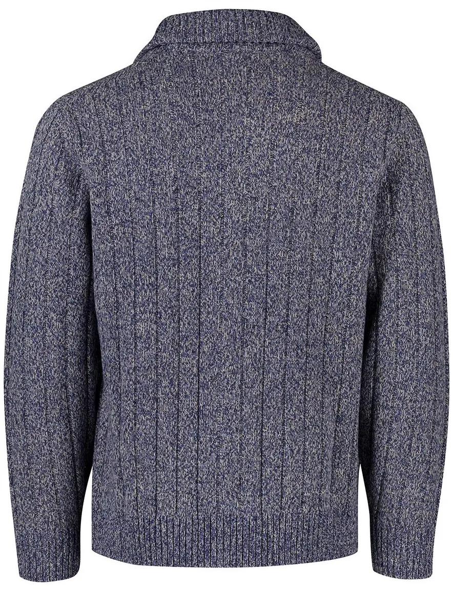 Thomas Maine vest gebreid gemeleerd