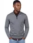 Thomas Maine half zip grijs merinowol