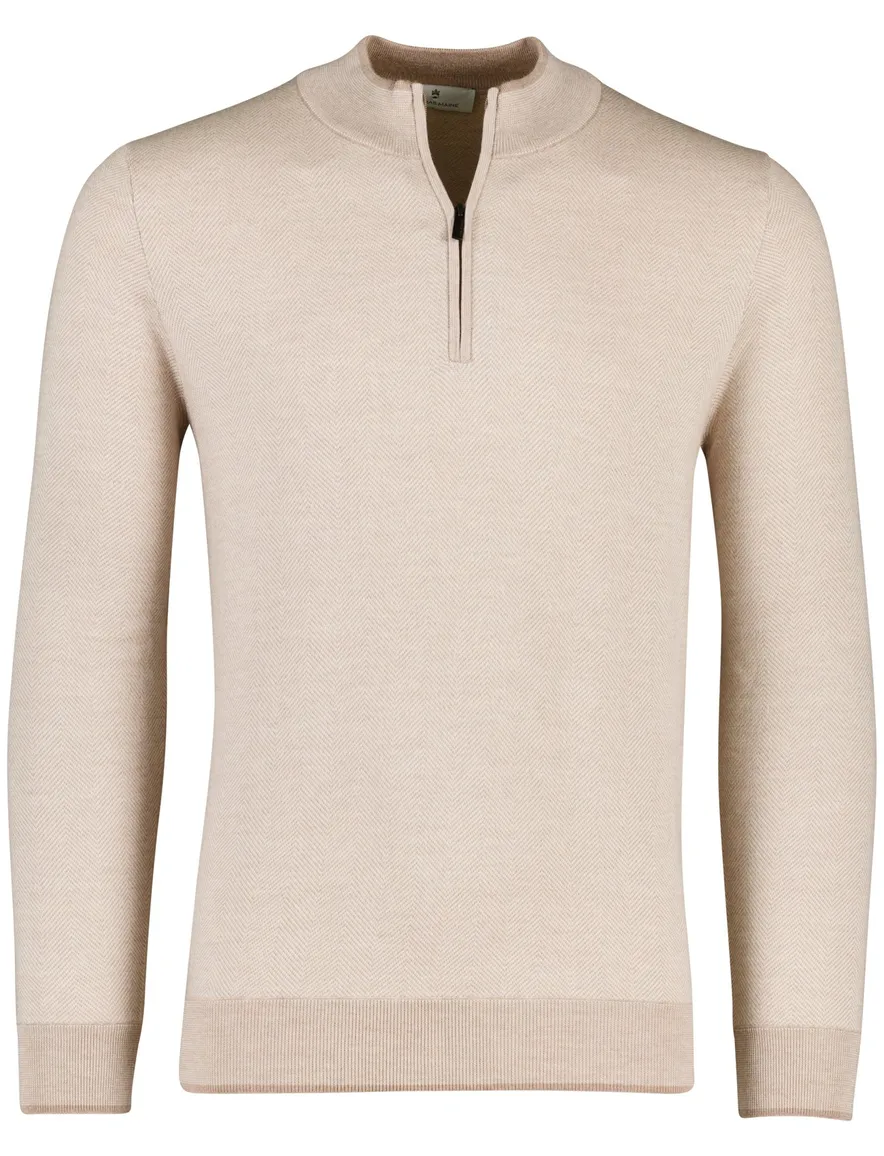 Thomas Maine trui beige