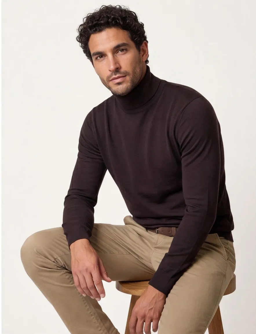 Thomas Maine coltrui bruin effen