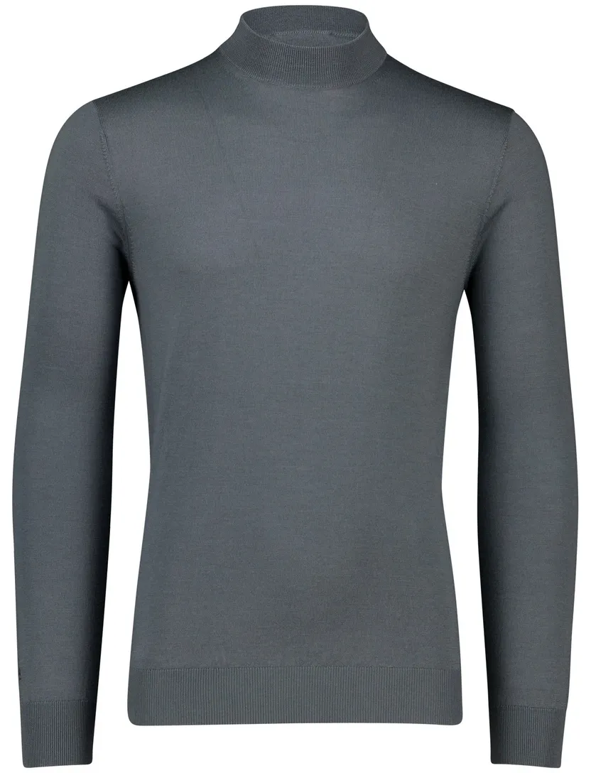 Thomas Maine turtleneck merinowol antraciet