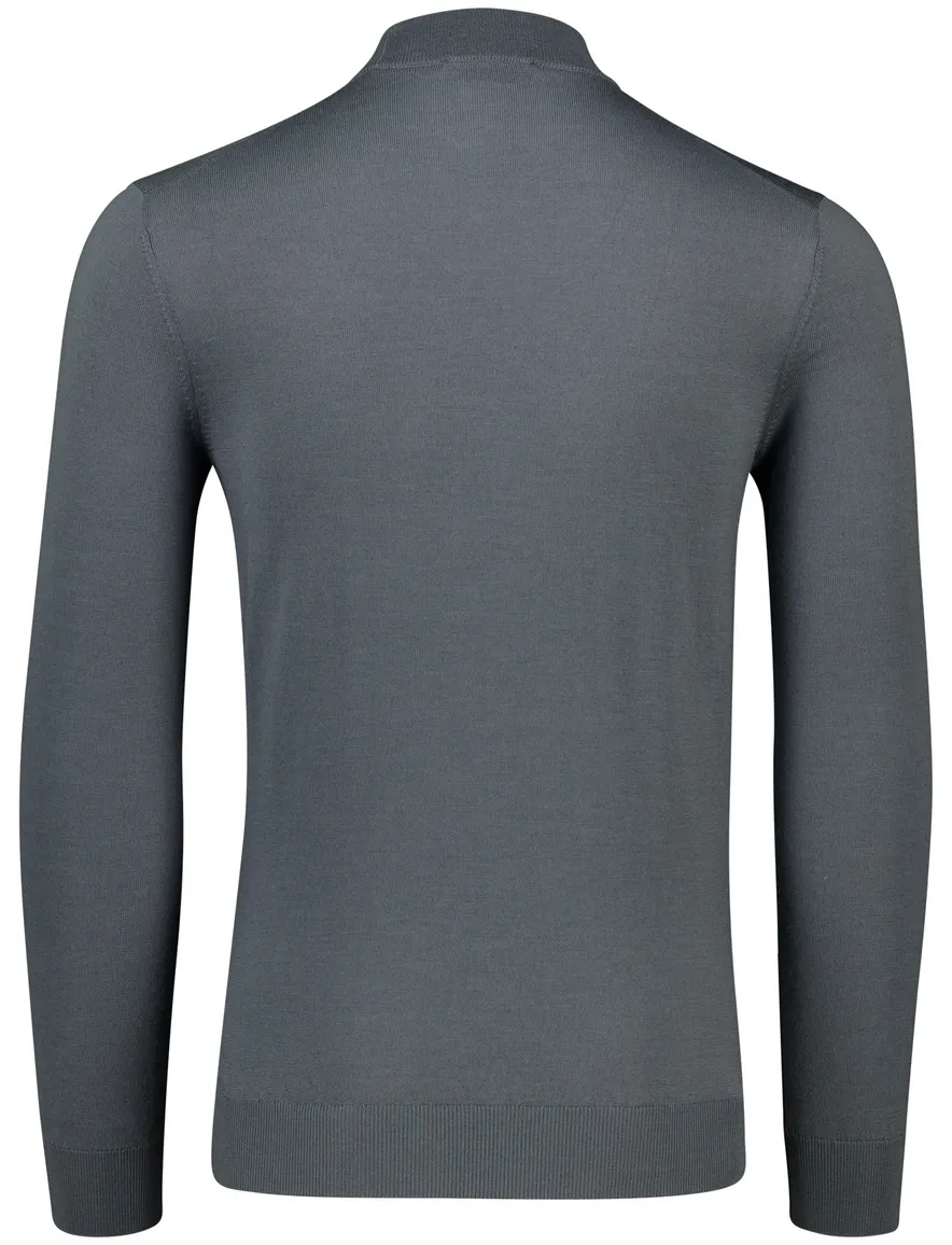 Thomas Maine turtleneck merinowol grijs