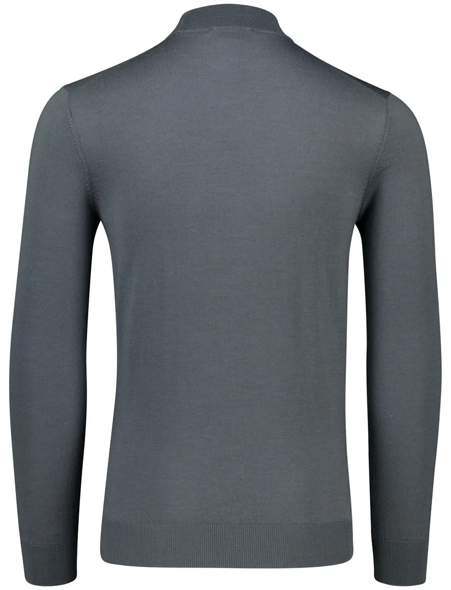 Thomas Maine turtleneck merinowol grijs