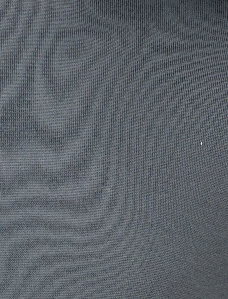 Thomas Maine turtleneck merinowol grijs