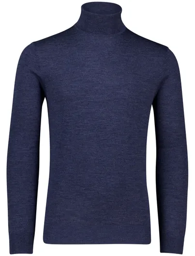 Thomas Maine Thomas Maine turtleneck merinowol donkerblauw