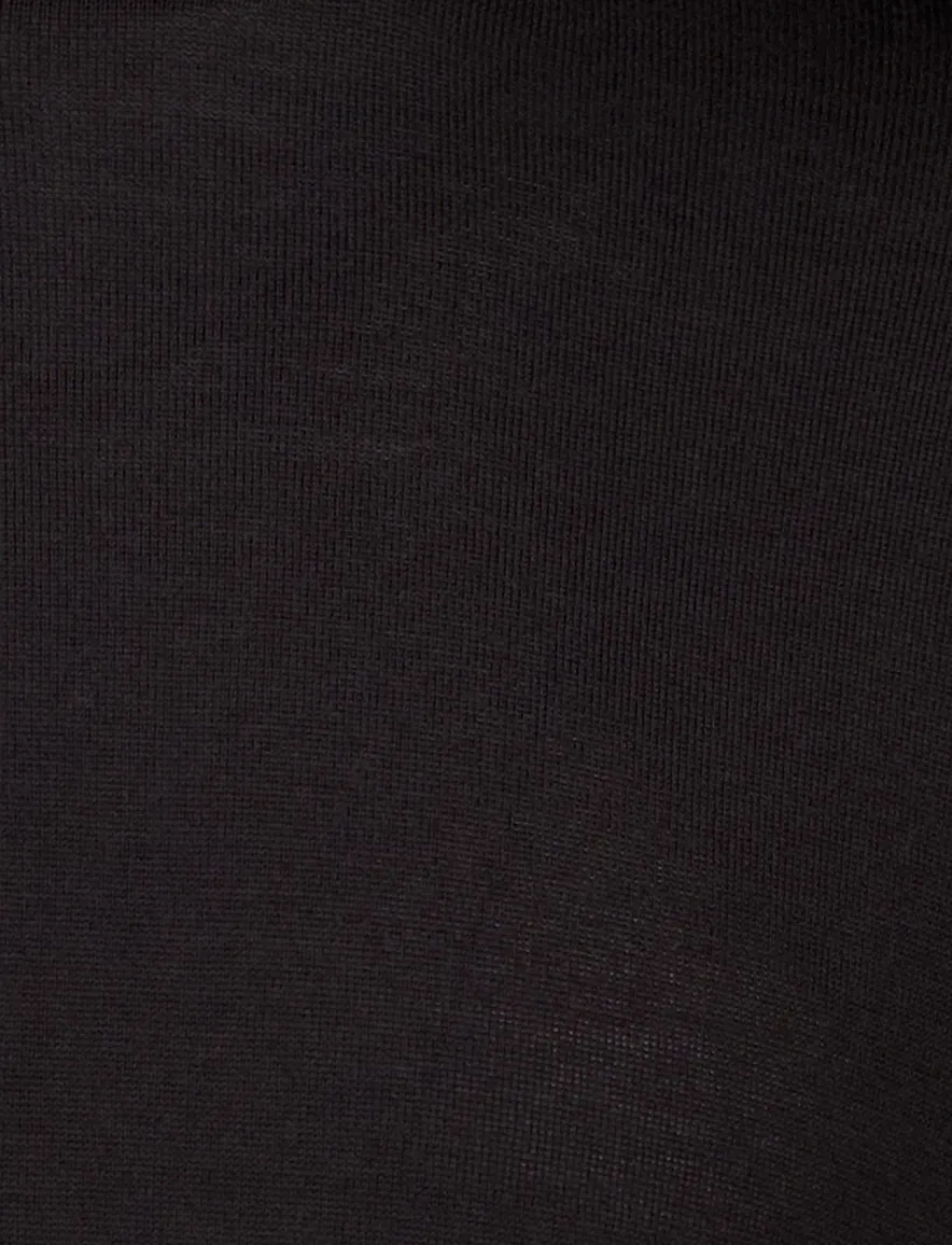 Thomas Maine turtleneck scheerwol bruin
