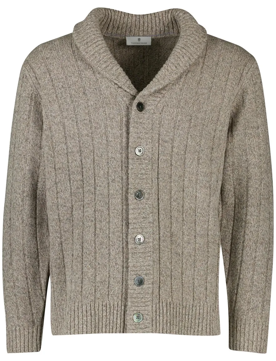 vest beige Thomas Maine