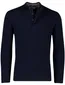 Thomas Maine trui donkerblauw lamswol effen