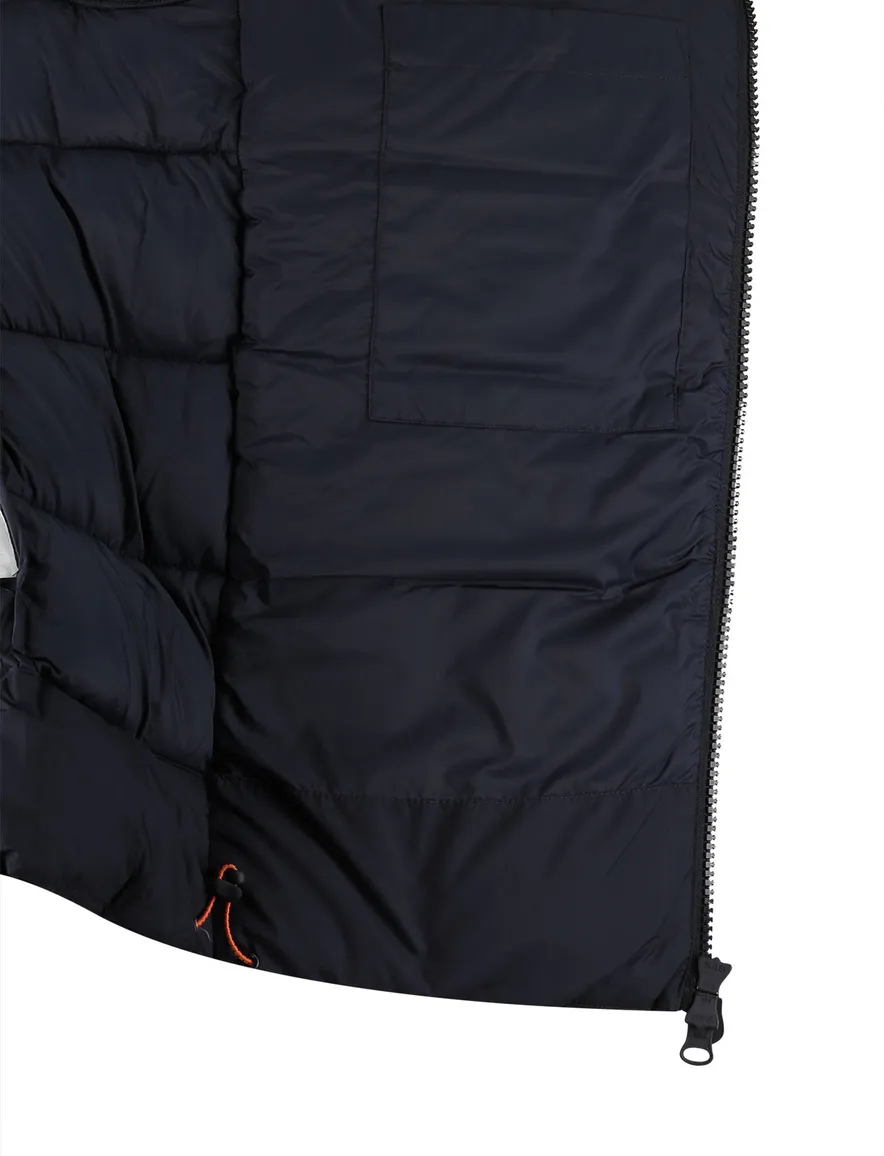 Save the Duck Winterjas Donkerblauw puffer effen