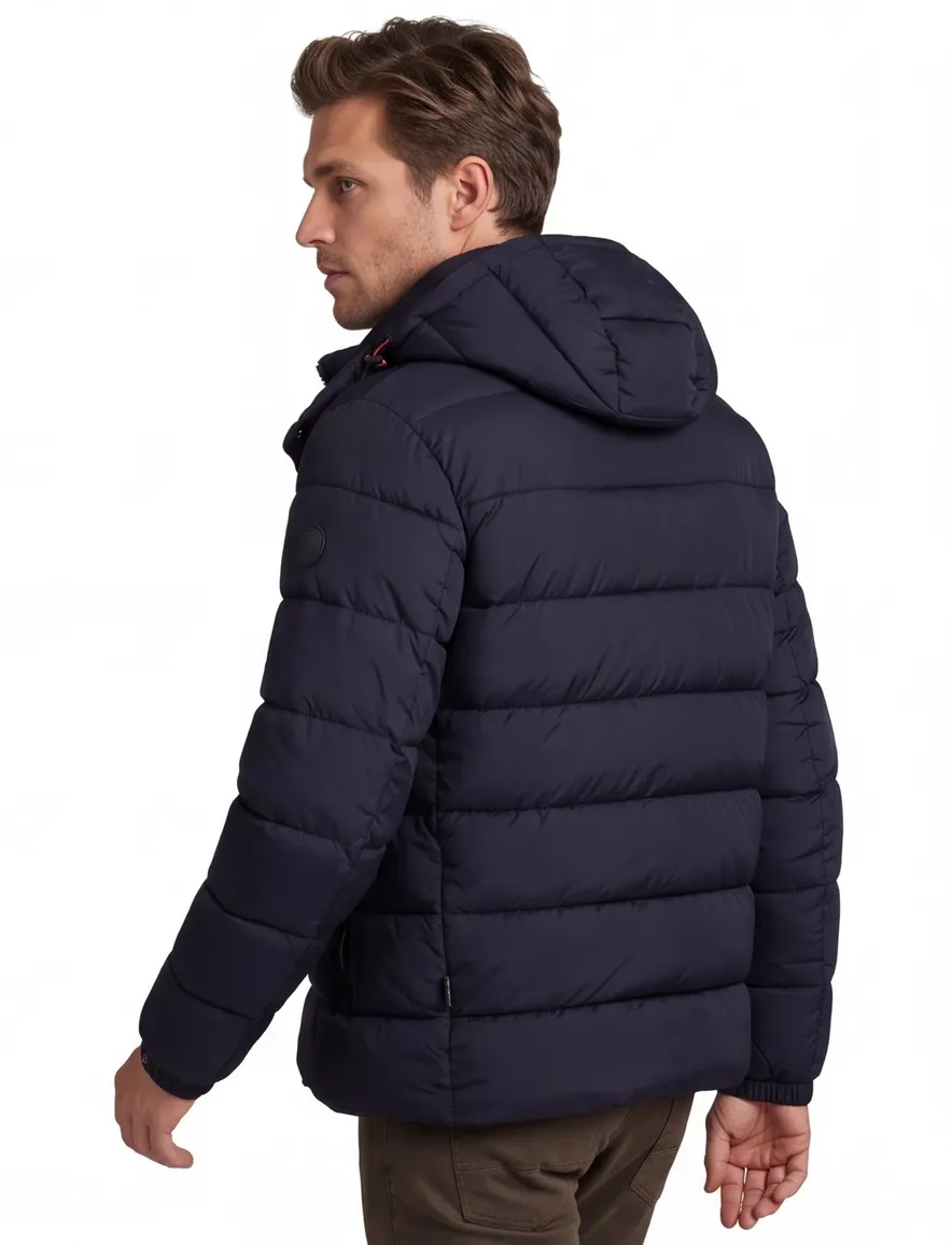 Save the Duck Winterjas Donkerblauw puffer