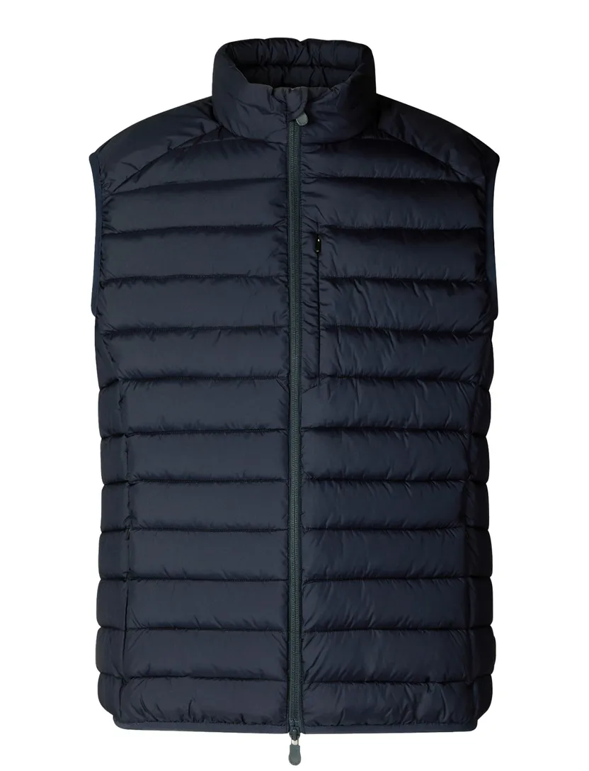 Bodywarmer Save the Duck donkerblauw gewatteerd