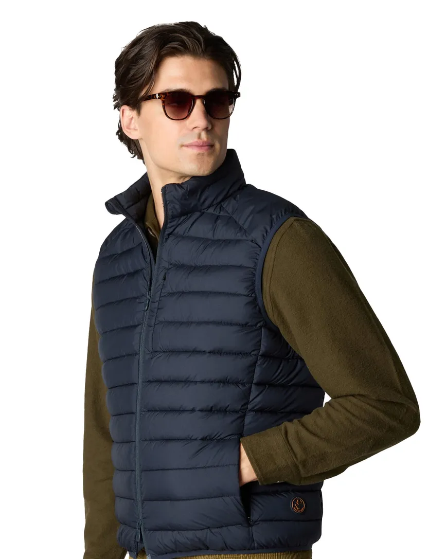 Bodywarmer Save the Duck donkerblauw gewatteerd