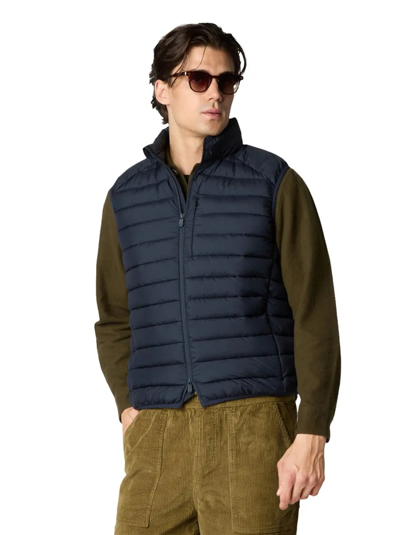 Bodywarmer Save the Duck donkerblauw gewatteerd