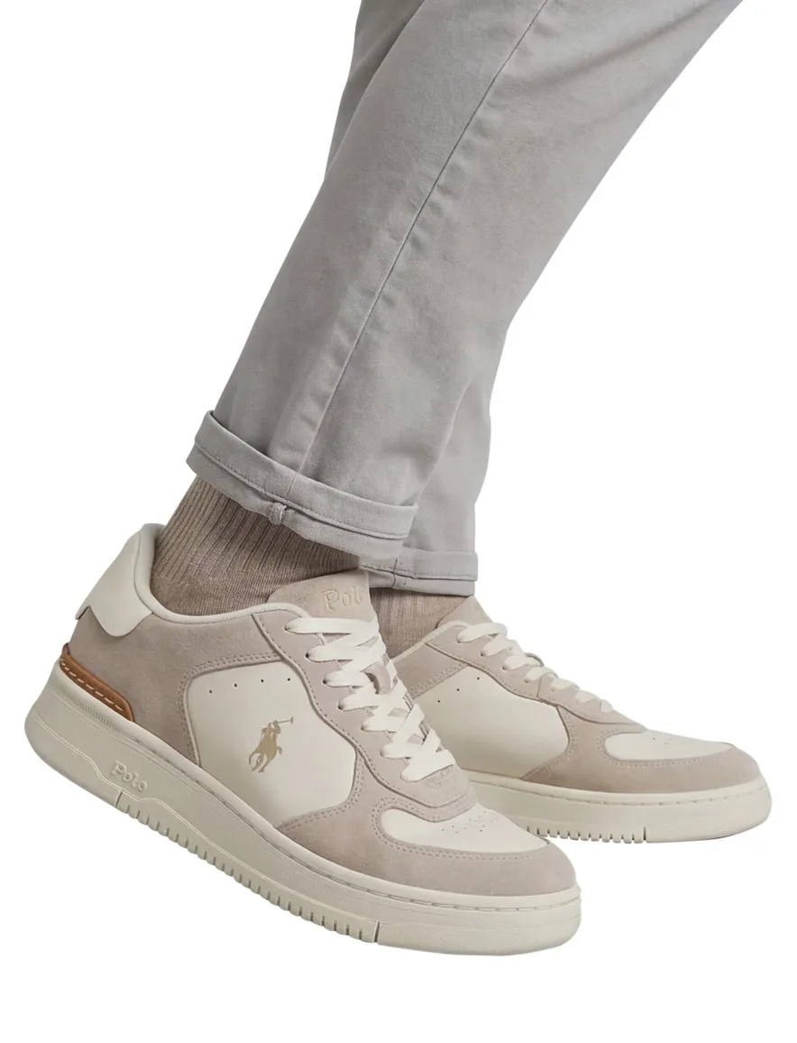 Polo Ralph Lauren sneakers beige/creme laag