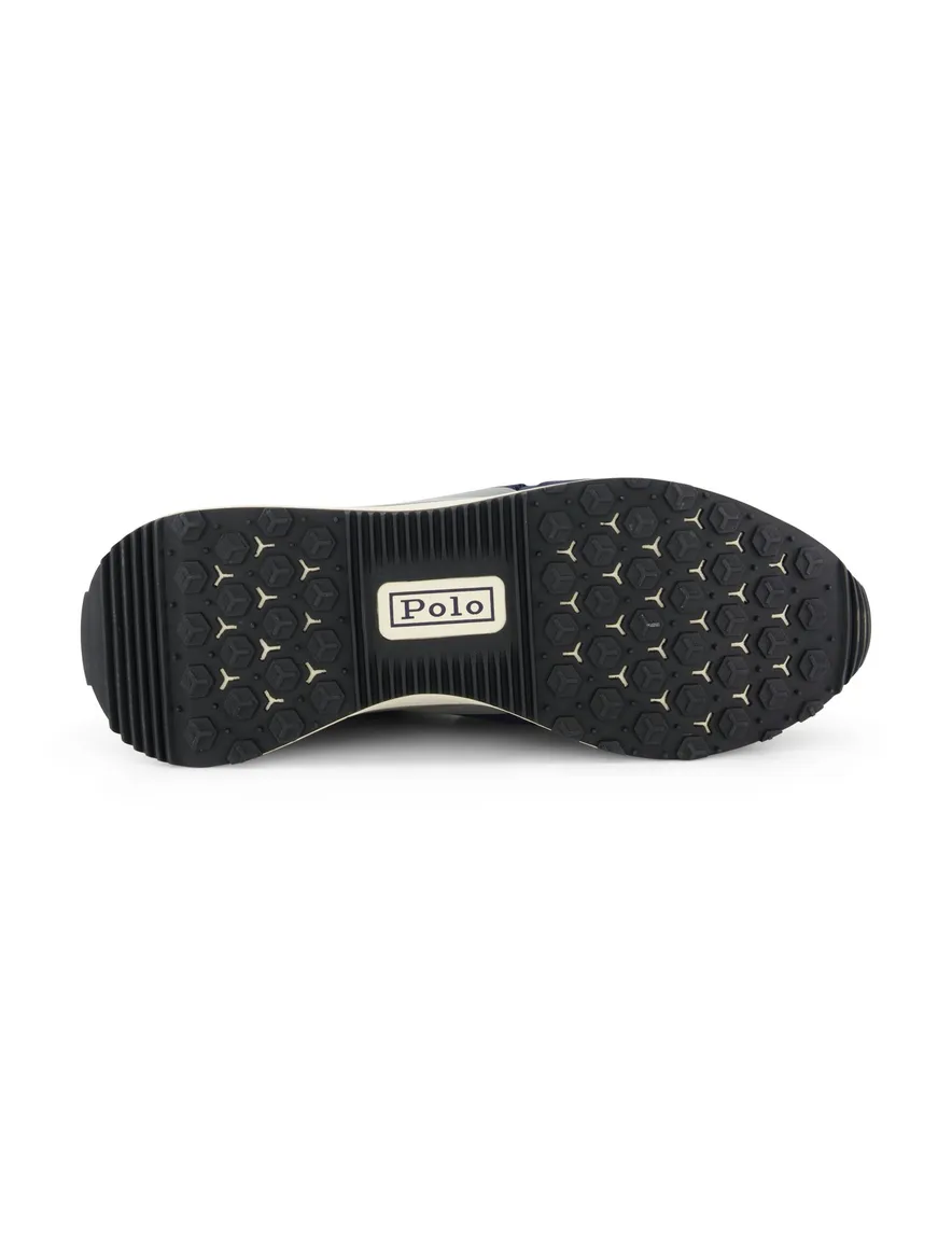 Rehab lage sneakers blauw effen