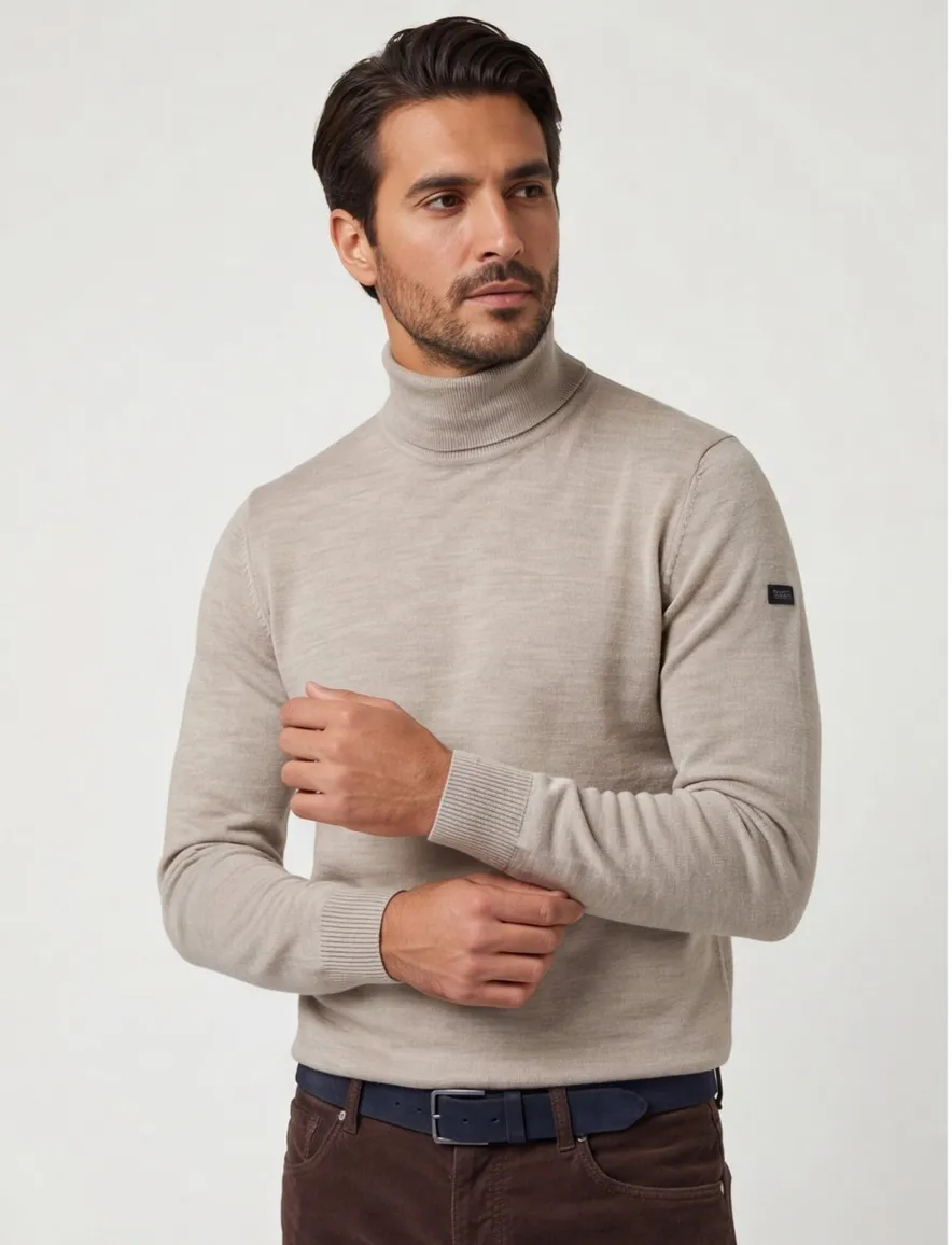 Mearz Coltrui beige 100% lamswol