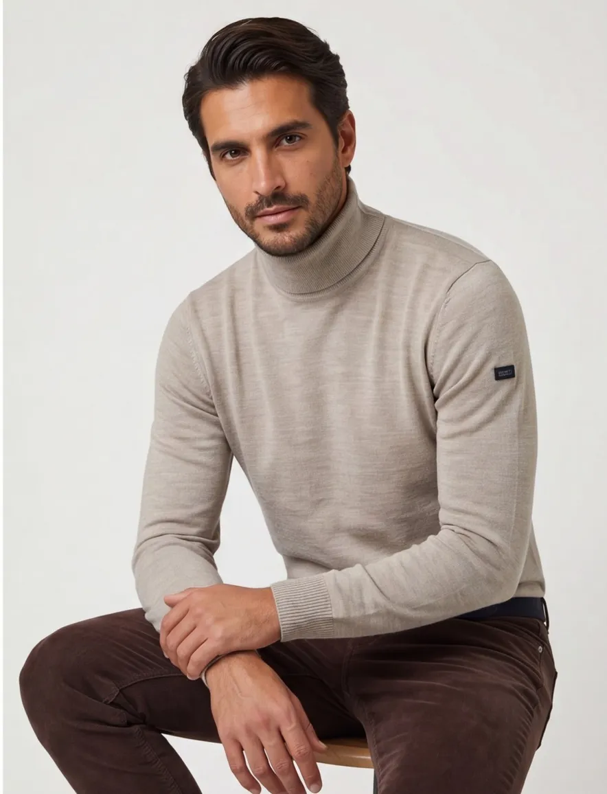 Mearz Coltrui beige 100% lamswol