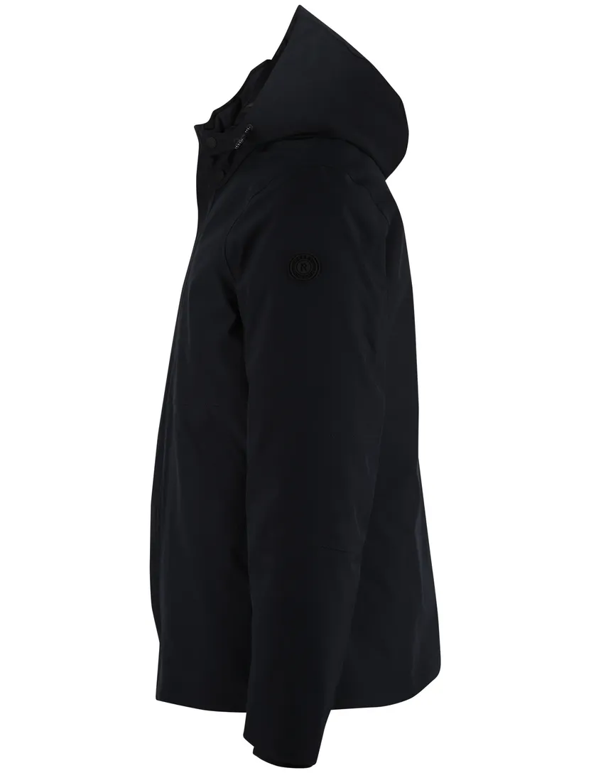 Reset winterjas normale fit navy effen