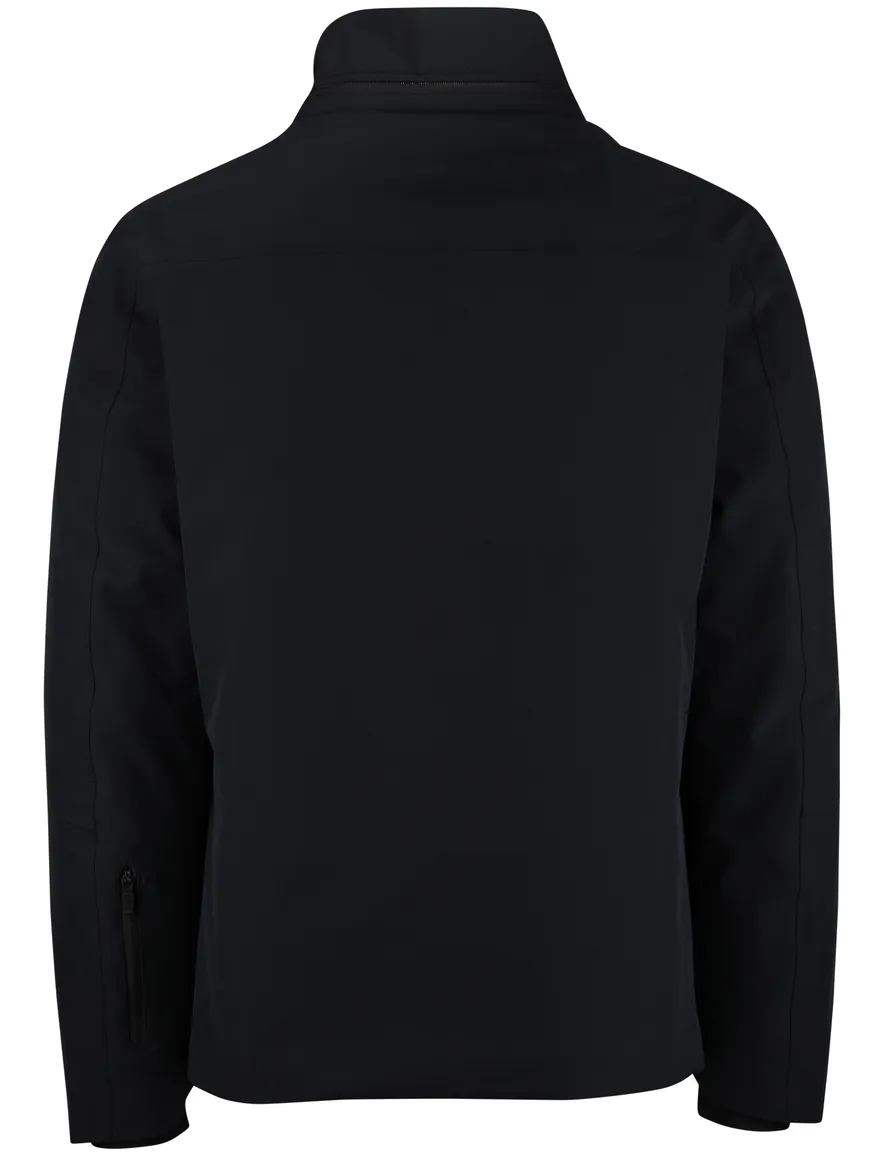 Reset winterjas navy effen normale fit