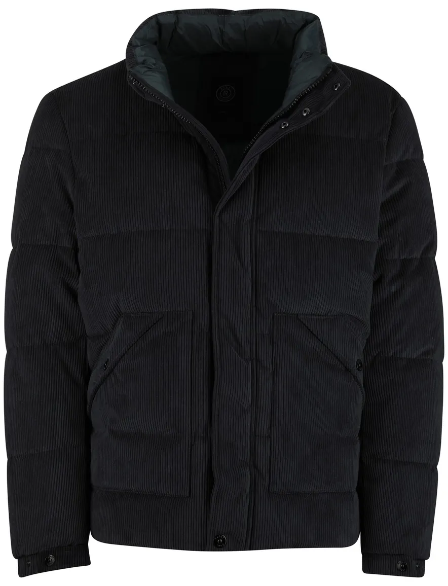 Reset winterjas obsidian Mattson met afneembare capuchon effen