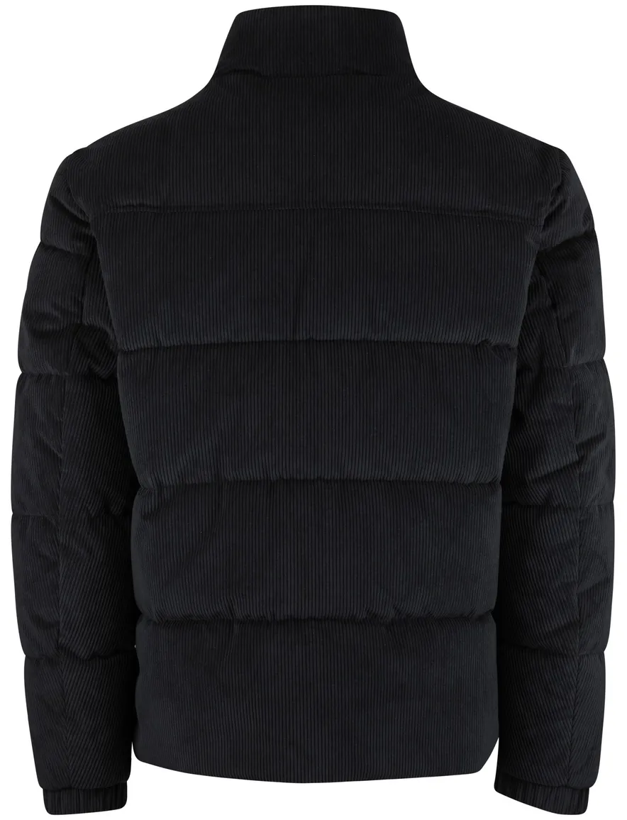 Reset winterjas obsidian Mattson met afneembare capuchon effen
