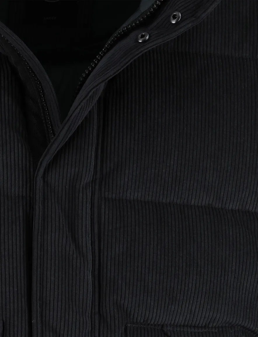 Reset winterjas obsidian Mattson met afneembare capuchon effen