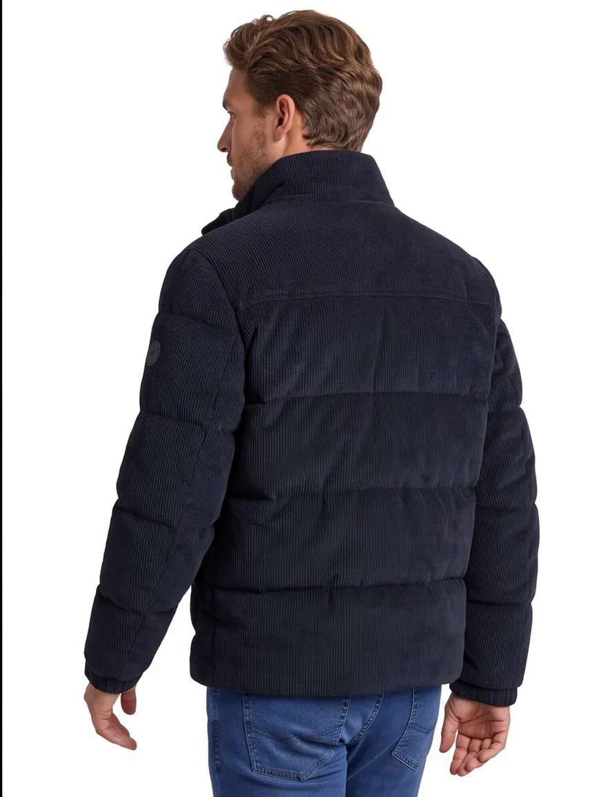 Reset winterjas obsidian Mattson met afneembare capuchon effen