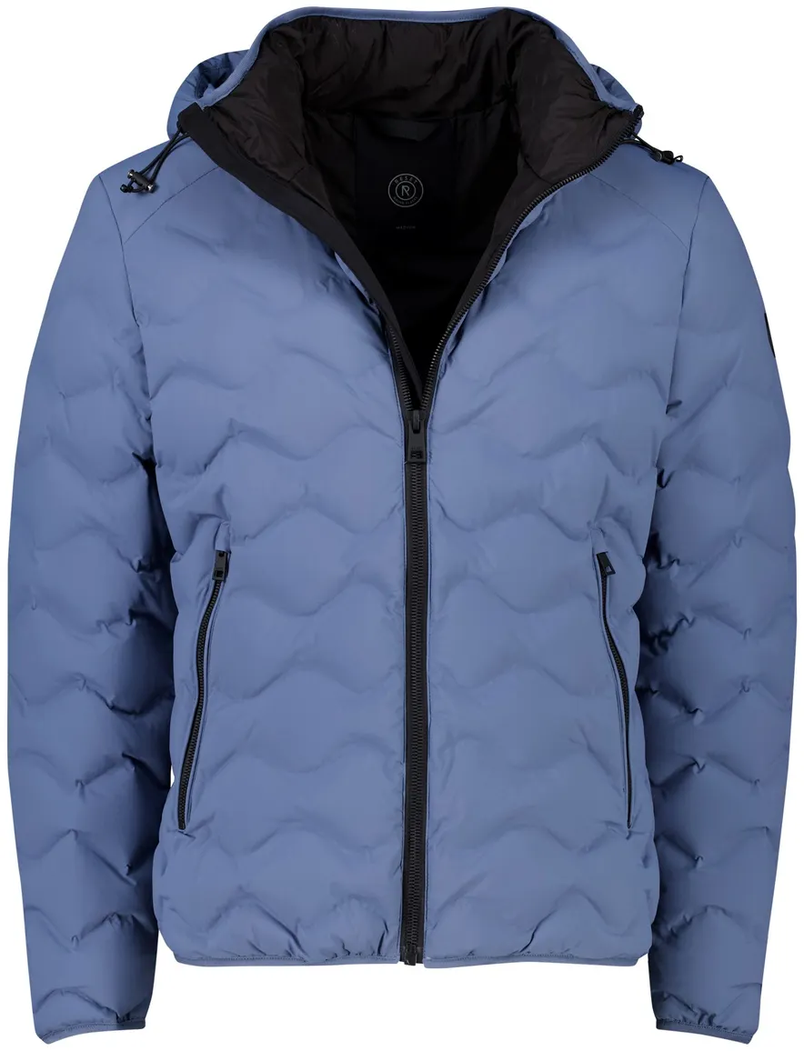 Reset Montana gewatteerde winterjas blauw
