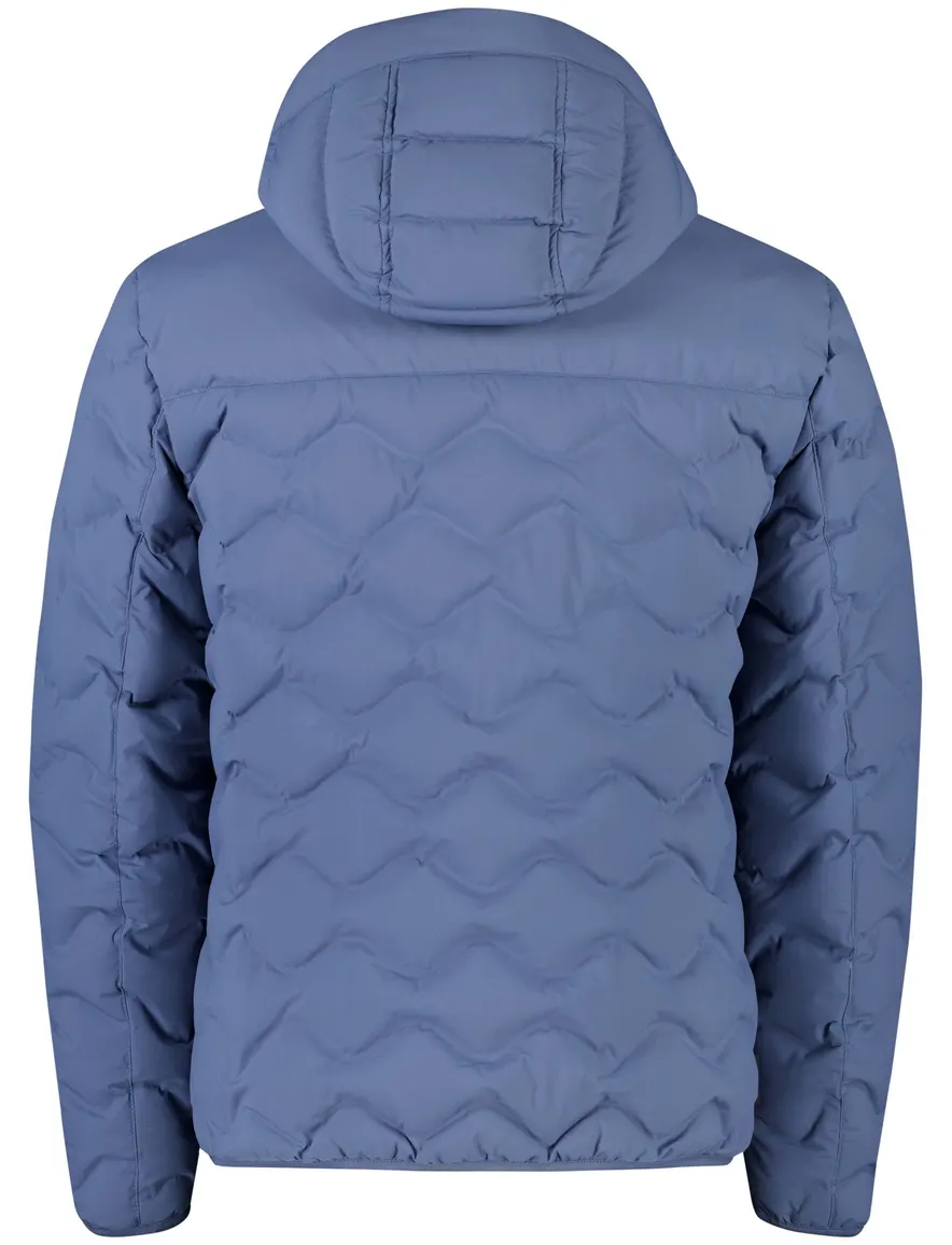 Reset Montana gewatteerde winterjas blauw