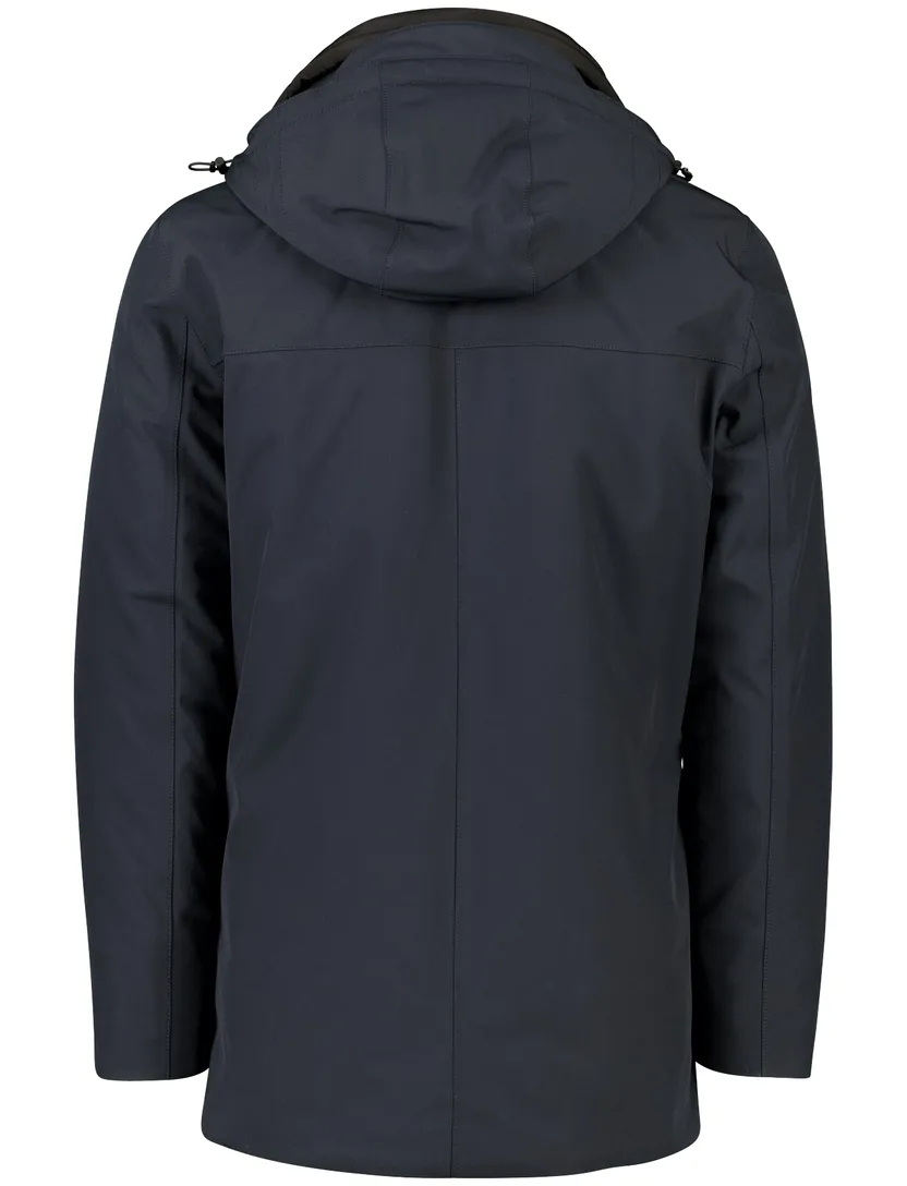 Winterjas Reset Charleston donkerblauw waterafstotend