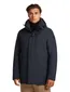 Reset Charleston winterjas donkerblauw halflang