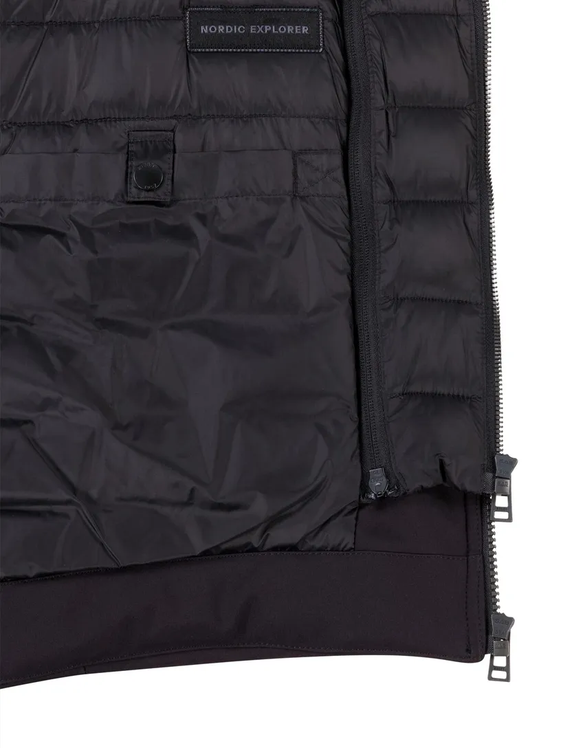 Korte winterjas Reset Holmberg zwart