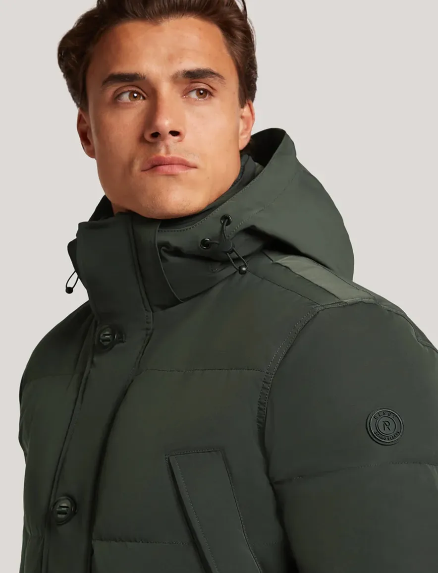 winterjas groen Reset