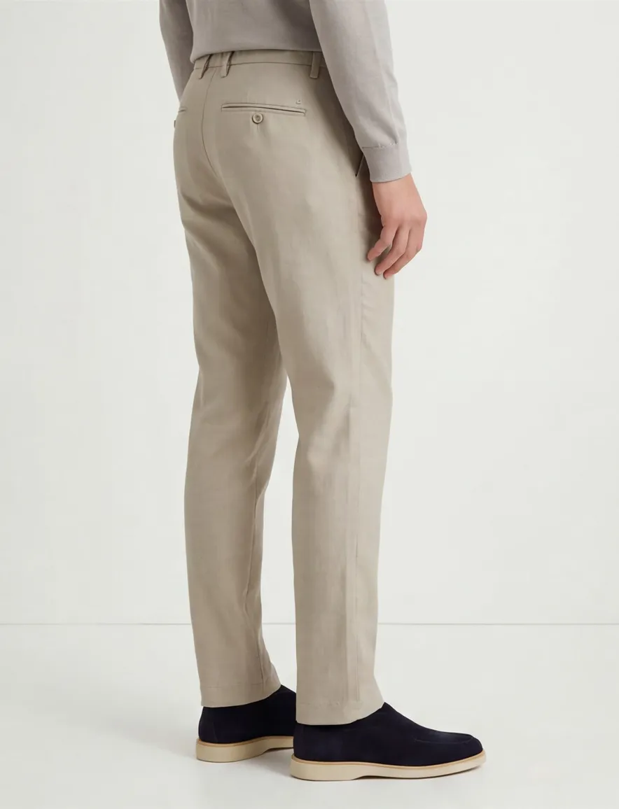 Chino Alberto Slim Fit beige