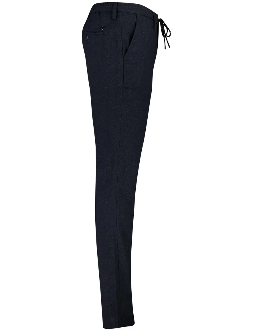 Alberto Jump slim fit pantalon donkerblauw