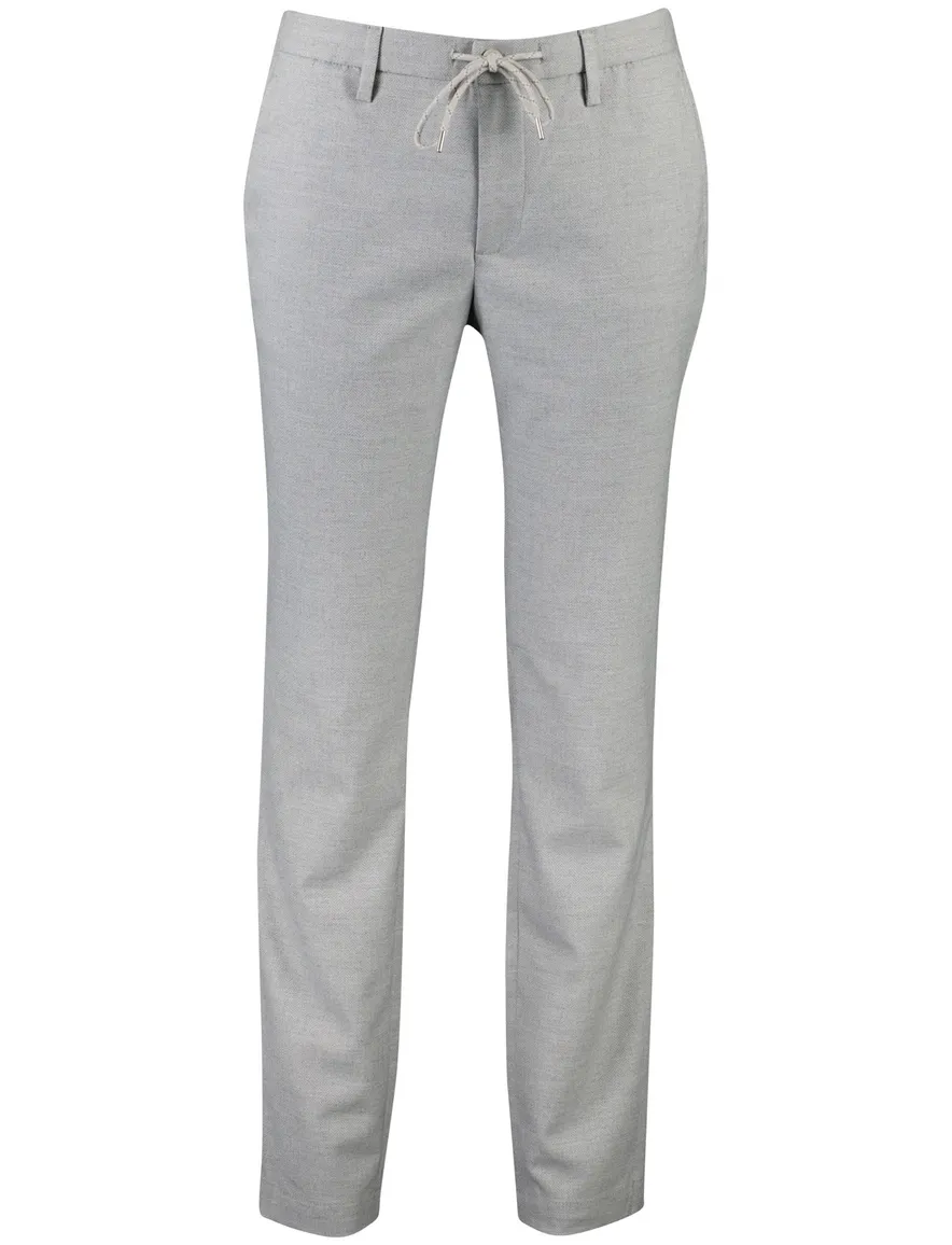 Chino Alberto grijs elastische band