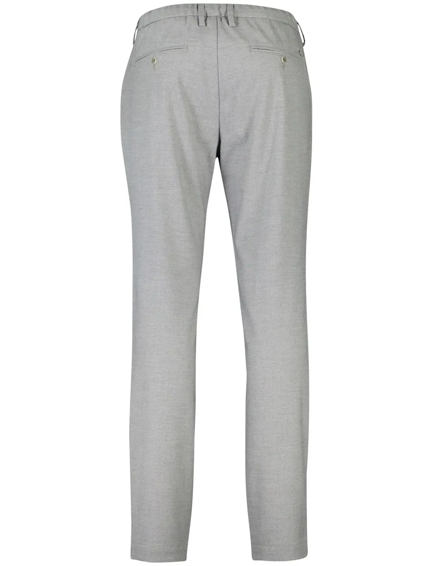 Chino Alberto grijs elastische band