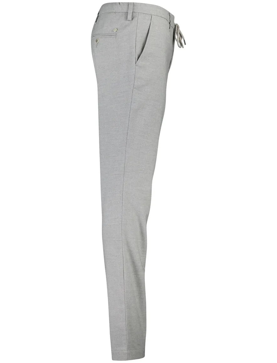 Chino Alberto grijs elastische band