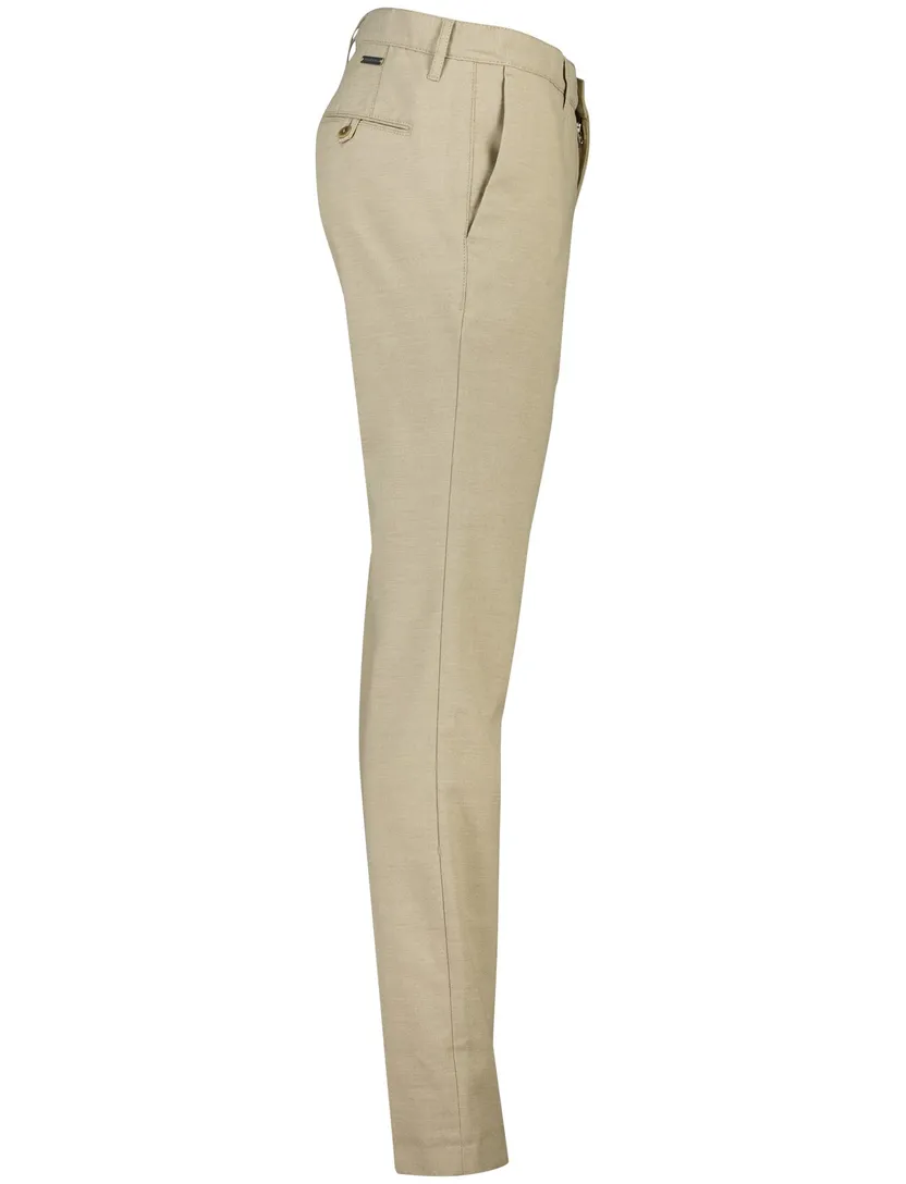 Pantalon chino Alberto Rob beige slim fit