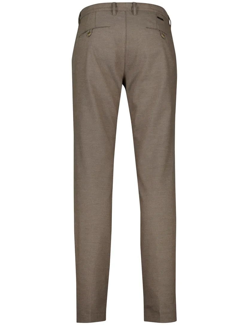 Alberto pantalon chino bruin