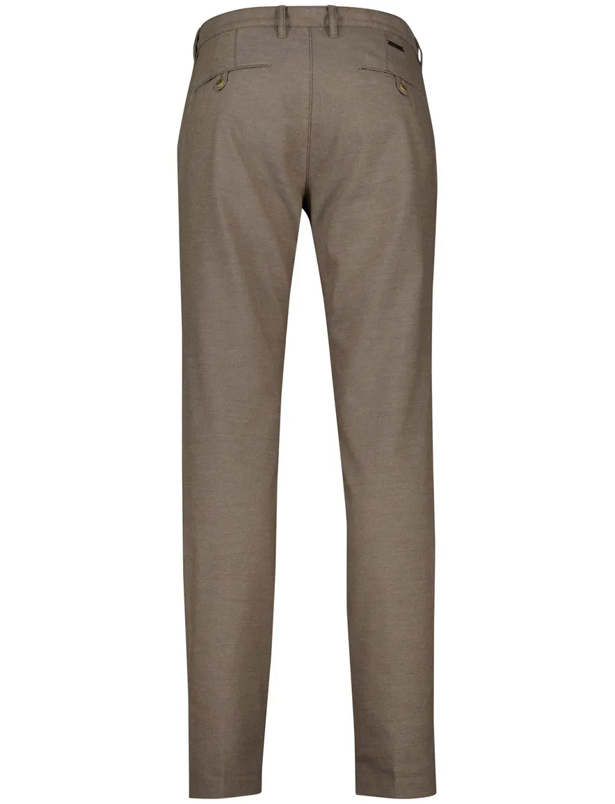 Alberto pantalon chino bruin