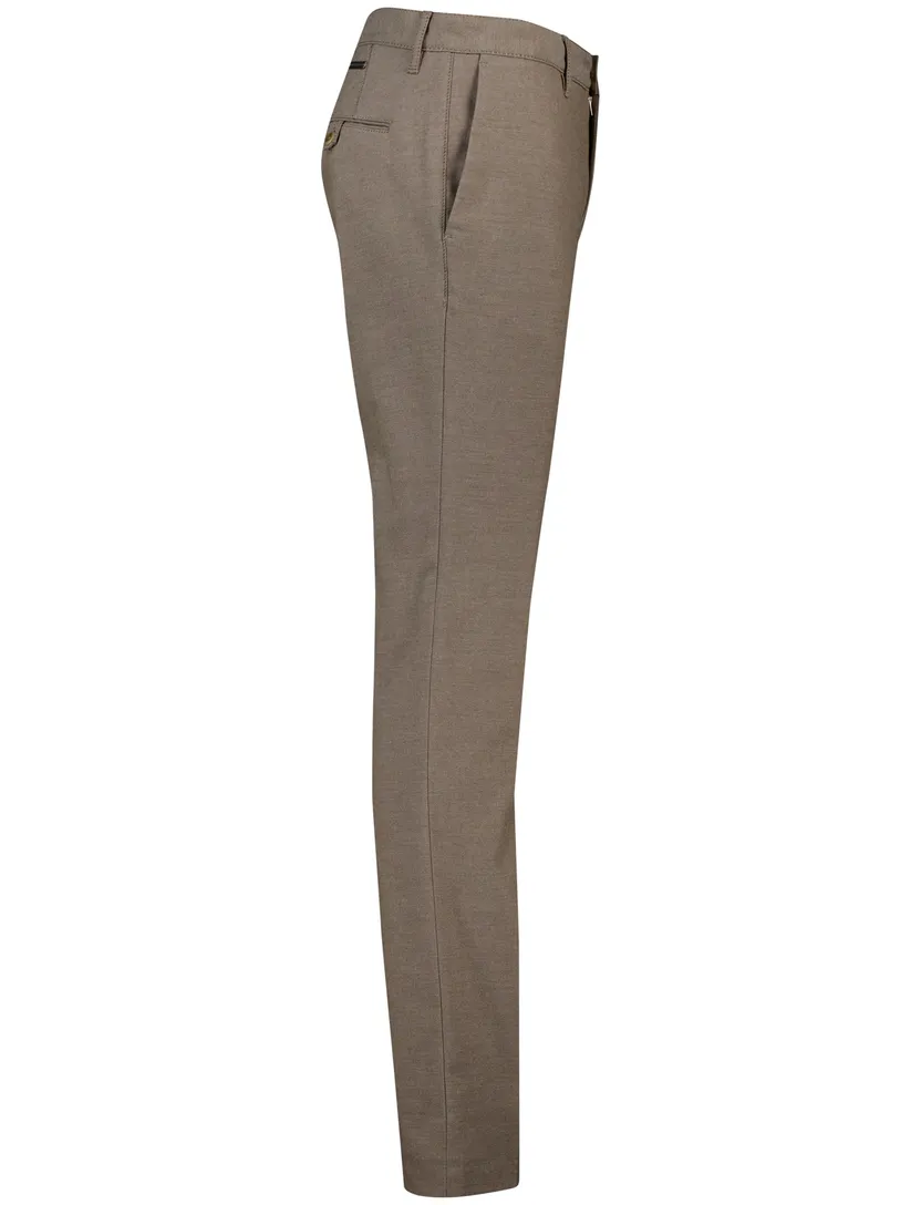 Alberto pantalon chino bruin