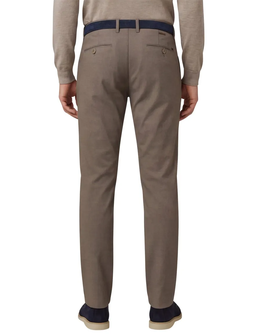 Alberto pantalon chino bruin