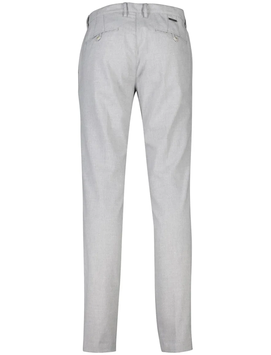 Alberto Rob Pantalon chino grijs slim fit