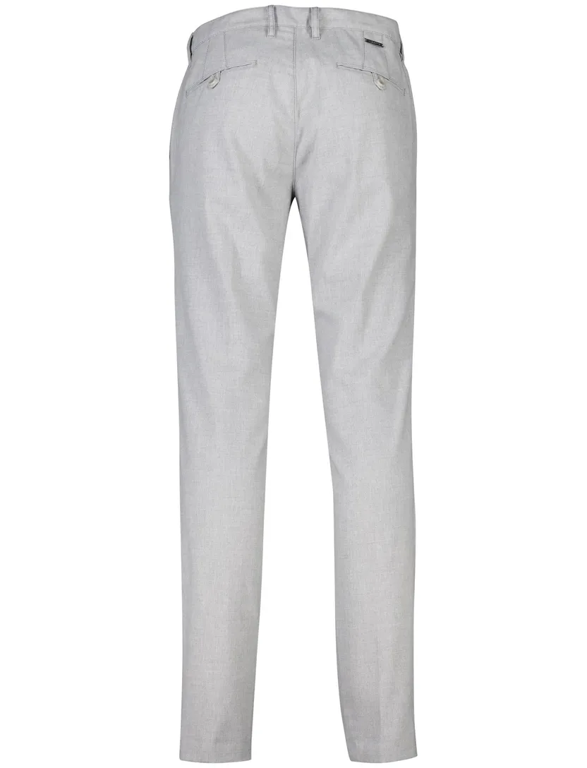 Pantalon chino Alberto Rob grijs slim fit