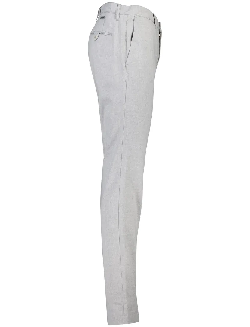 Pantalon chino Alberto Rob grijs slim fit