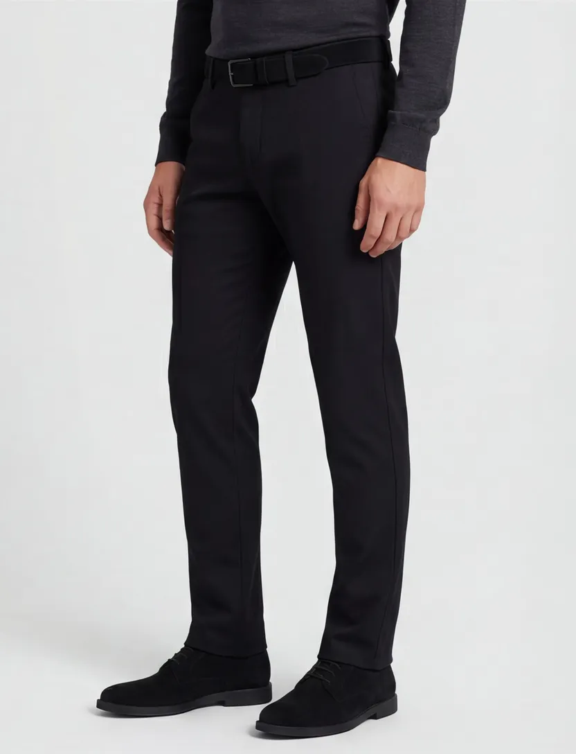 Alberto chino slim fit antraciet