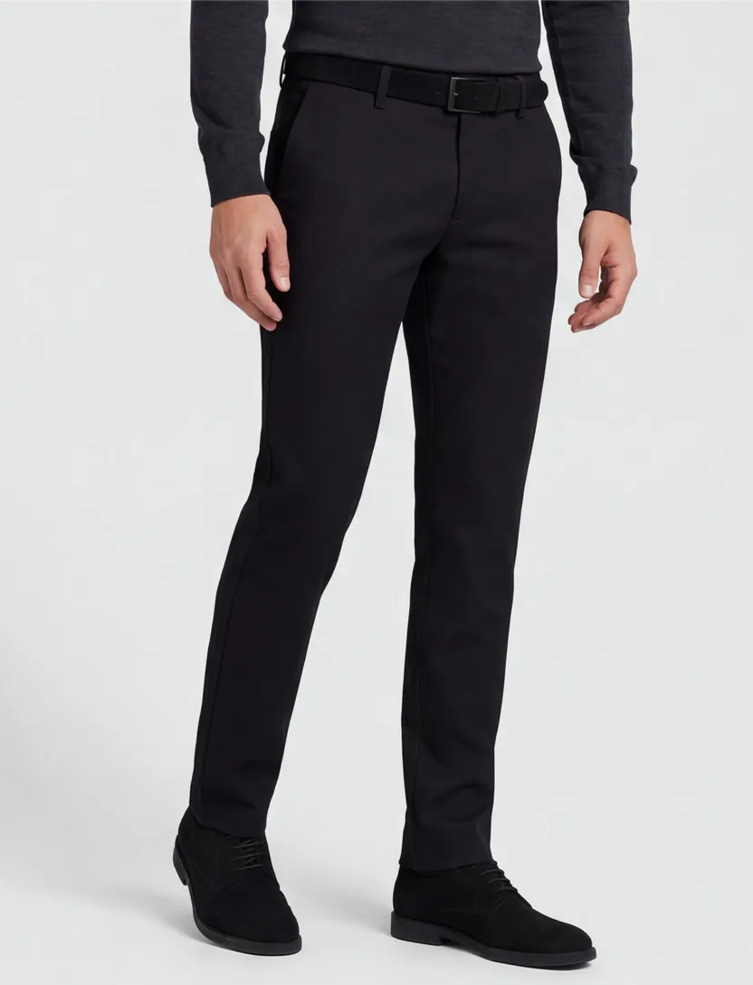 Alberto chino slim fit antraciet