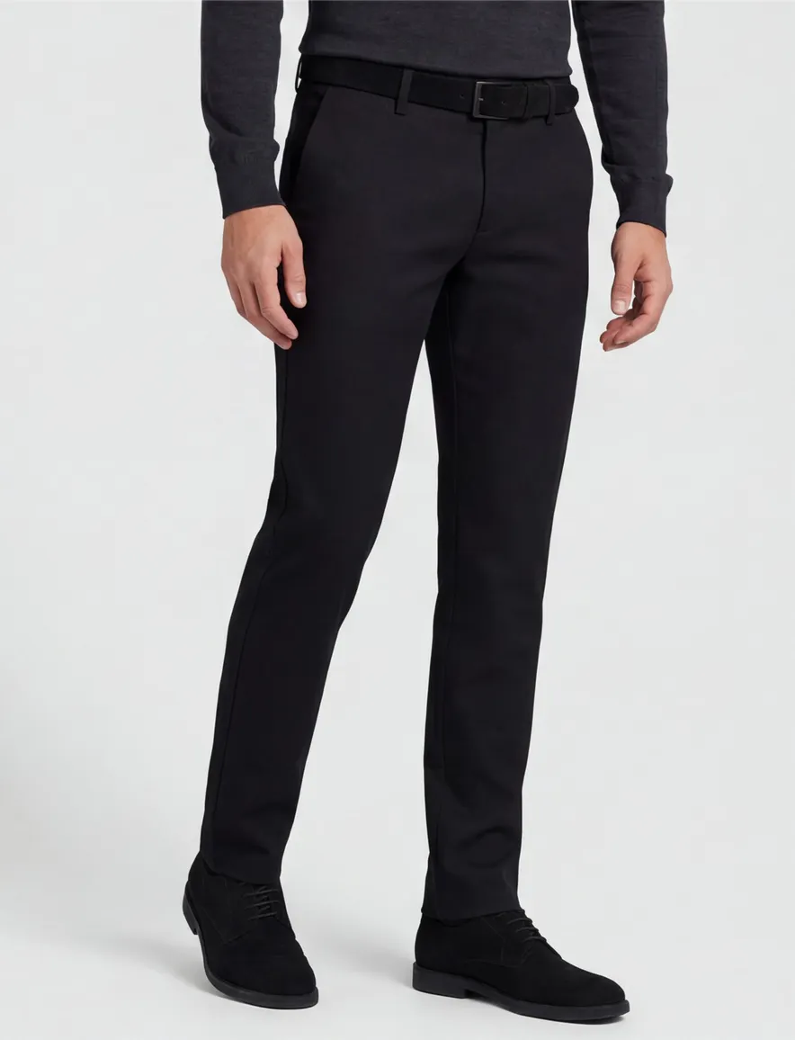Alberto slim fit chino antraciet