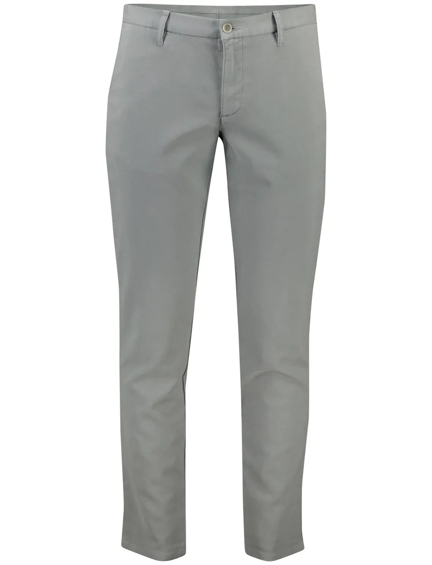 katoenen broek grijs Alberto Rob